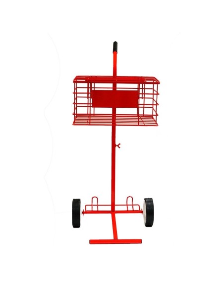 Carro Portapelotas Softee 80 Pelotas Rojo | Ofertas de pádel Carro Portapelotas Softee 80 Pelotas Rojo | Ofertas de pádel