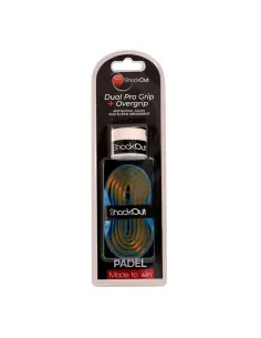 Punho e sobrepunho Shockout Dual Pro Azul Laranja