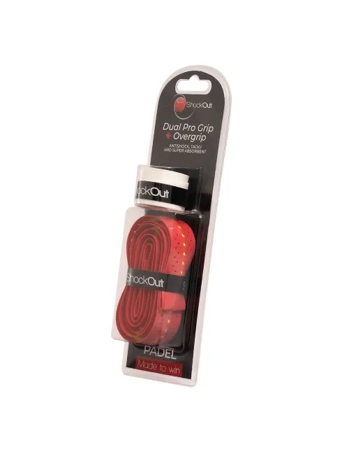 Shockout Dual Pro Grip & Overgrip Giallo Fucsia |Padel offers