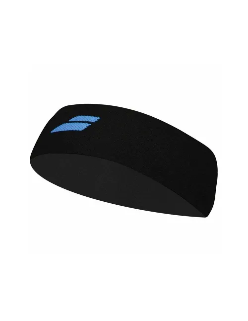 Band Babolat Logo Schwarz Blau | Ofertas de padel