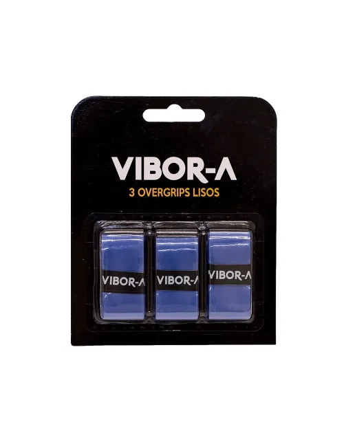 Blister 3 Overgrips Pro Vibor-a Liso Azul