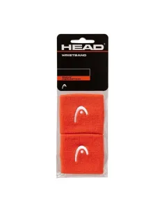 Muñequeras Head 2.5 Naranja | Ofertas de pádel
