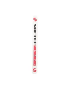 White And Red Softee Padel Racket Protection Tape | Ofertas de padel 2
