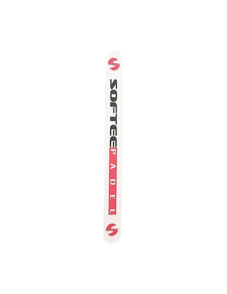 Protector Softee Padel Blanco Rojo | Ofertas de pádel