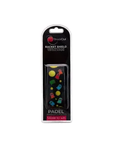 Protector (Para La Pala) Softee Padel Geometría Plata | Ofertas de pádel 2