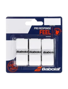 Babolat Overgrip Pro Response X 3 Bianco