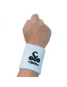 Wristband Vibora White Logo Black