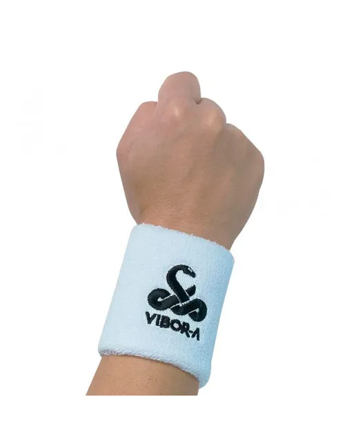 Pulseira Vibor-A Com Logotipo Preta | Ofertas de padel