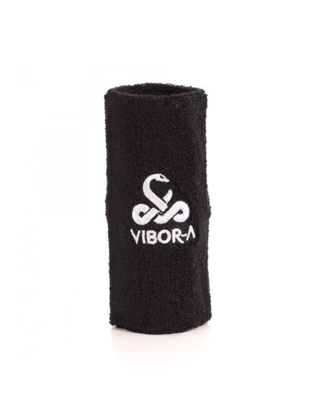 Vibora Wristband Black White Logo | Ofertas de padel