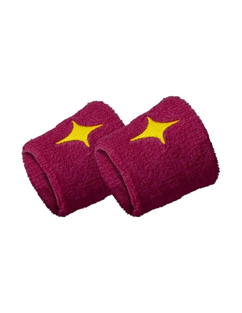 Pair Wristband Star Vie Purple Star Yellow | Ofertas de padel