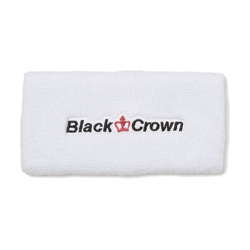 MuÑequera PequeÑa Black Crown Blanco