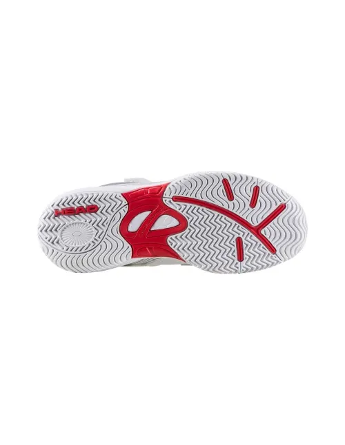 Head Sprint Velcro 3 Blanco Rojo Junior 275222whrd | Ofertas de pádel