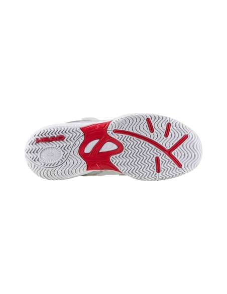 Head Sprint Velcro 3 Branco Vermelho Júnior 275222whrd | Ofertas de padel