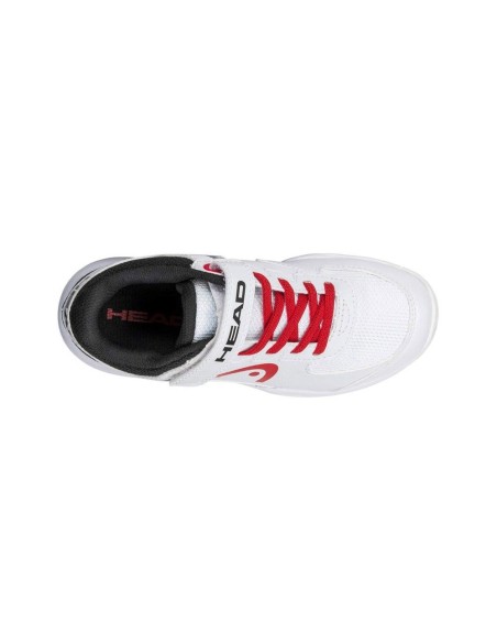 Head Sprint Velcro 3 Bianco Rosso Junior 275222whrd |Padel offers