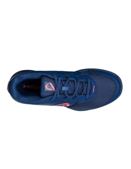 Head Revolt Court Coral Azul Feminino 274402 Dbco | Ofertas de padel