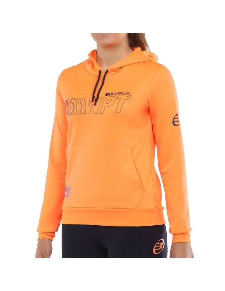 Sudadera Yopal Naranja Fluor Junior | Ofertas de pádel