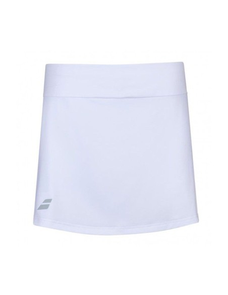 Falda Babolat Play Blanco NiÑa | Ofertas de pádel