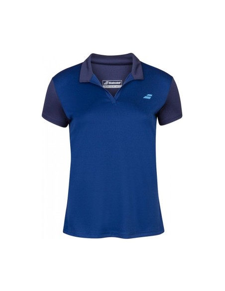 Babolat Polo Play azul-marinho para rapariga | Ofertas de padel