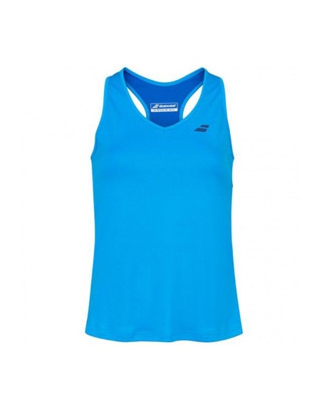 Babolat Tank Top Play Blue Girl | Ofertas de padel