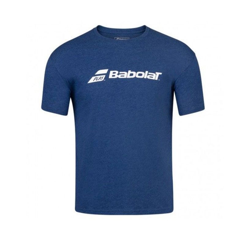 Camiseta Babolat Exercise Azul Marino NiÑo