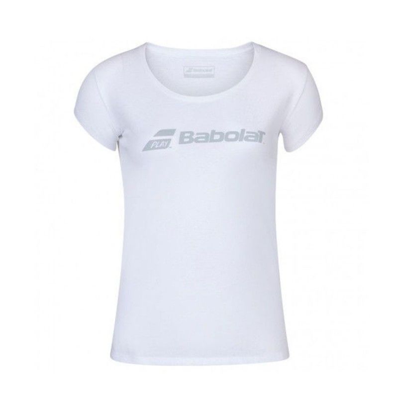 Camiseta Babolat Exercise Blanco NiÑa