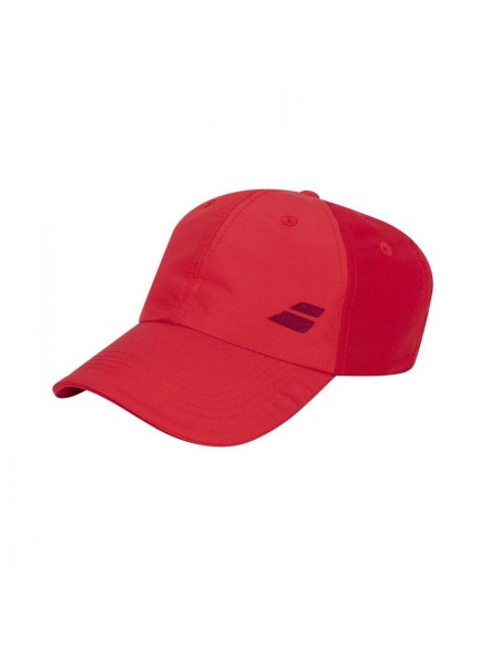 Babolat Cappellino Basic Logo Rosso per bambini |Padel offers