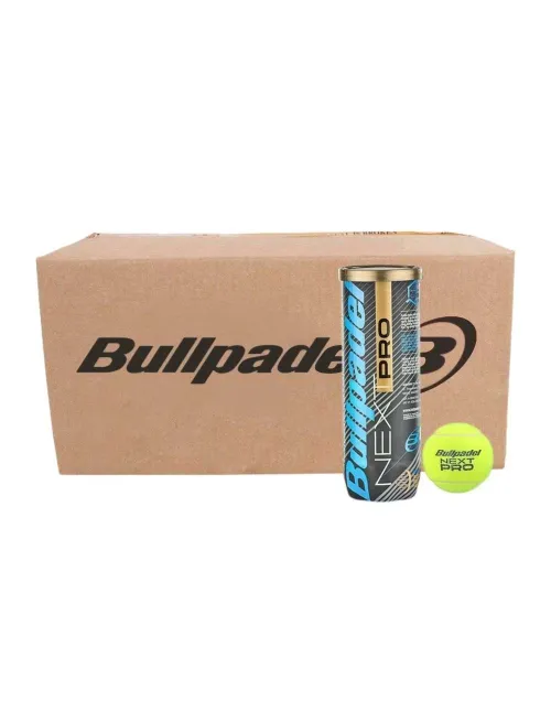 Box of 24 cans of BullPadel Fip Next Pro balls | Paddle ball box | Bullpadel 