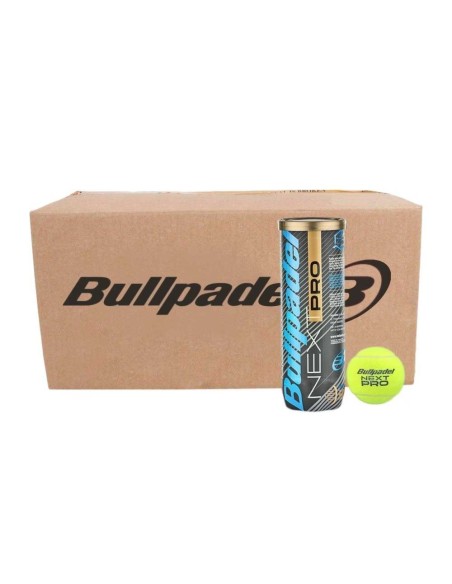 Cajón de 24 botes de pelotas BullPadel Fip Next Pro | Ofertas de pádel