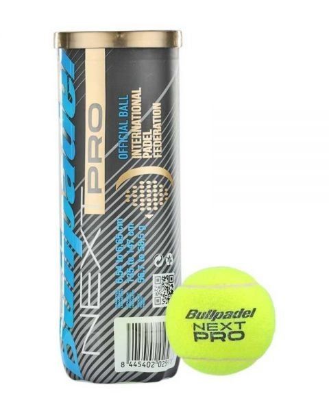 Botes De Bolas Bullpadel Fip Next Pro Amarillo, Yellow