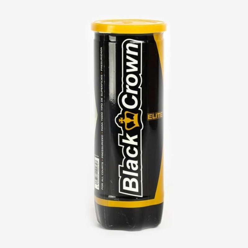 Lata de bolas Black Crown Elite | Barco de bolas | Dunlop 