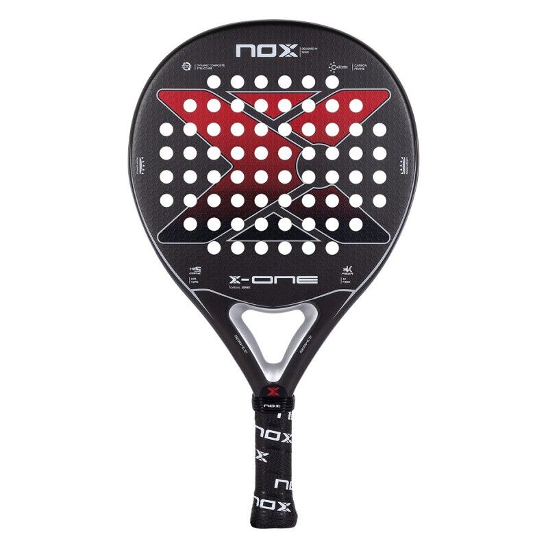 Nox X-One Evo Cores 23 Vermelho | Raquete de padel Nox | Nox 
