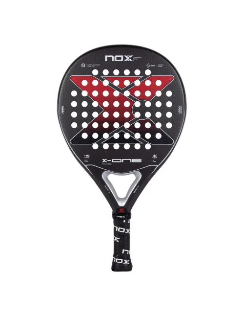 Nox X-One Evo Cores 23 Vermelho | Raquete de padel Nox | Nox 