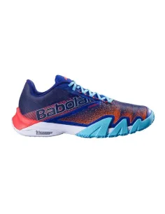 Sapatos Babolat Jet Premura 2 30F22752 4100 Azuis E Vermelhos | Ofertas de padel
