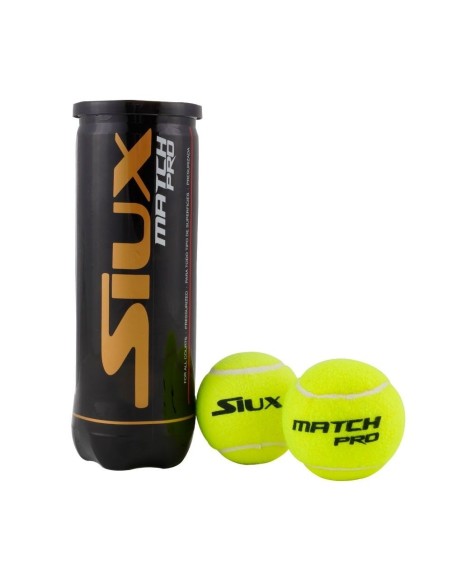 Bote 3 pelotas Siux Match Pro | Ofertas de pádel