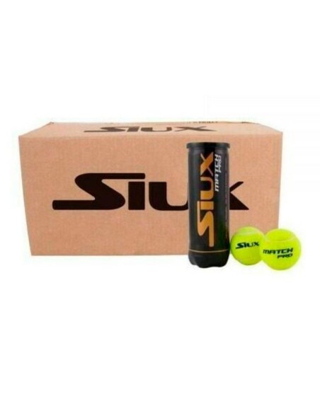 CAIXA DE 24 LATAS COM 3 BOLAS Siux MATCH Pro | Ofertas de padel