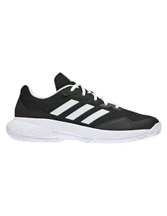 Adidas Gamecourt 2 Negro Blanco Mujer Gz0694 | Ofertas de pádel