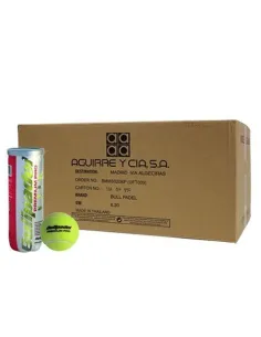 Box of 24 cans of BullPadel Premium Pro balls