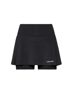 Skort Head Club Basic Negro Mujer | Ofertas de pádel