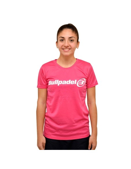 Camiseta Bullpadel Fucsia Mujer | Ofertas de pádel