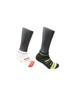Softee Pack de 2 pares de meias de cano baixo Symphony Multicolor