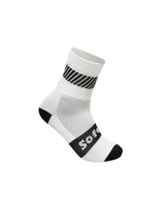 Meias Softee Walk Média Branco