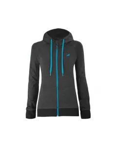 Sudadera Babolat Exercise Hood Gris Oscuro Mujer | Ofertas de pádel