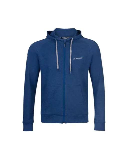 Sudadera Babolat Exercise Hood Azul Marino | Ofertas de pádel