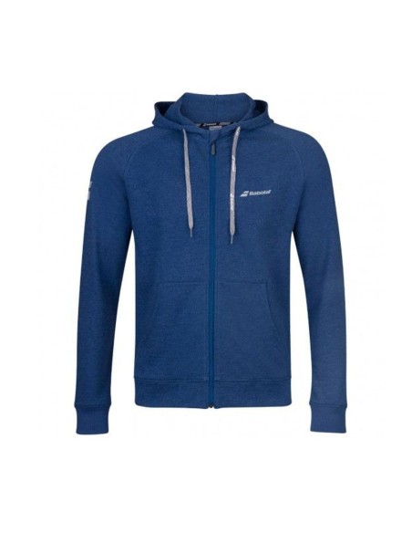 Sudadera Babolat Exercise Hood Azul Marino | Ofertas de pádel