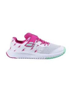 Babolat Pulsion All Court Blanco Rosa Niña 32s21518 1058 | Ofertas de pádel