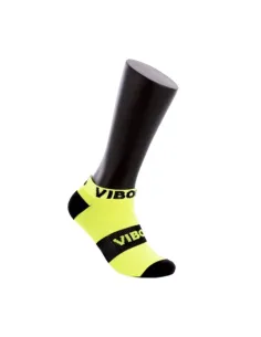 Calcetines Vibor-A Kait Invisible Amarillo Negro | Ofertas de pádel