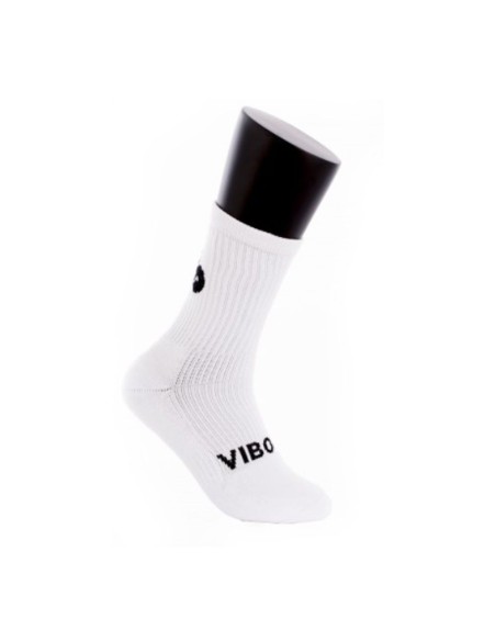 Vibor-A Meias Mamba High Top Socks Branco Preto | Ofertas de padel