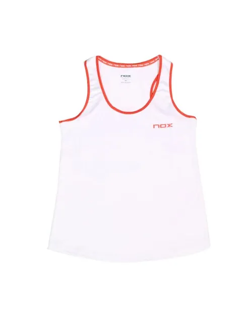 Tank Top Nox Team Women's Red White | Ofertas de padel