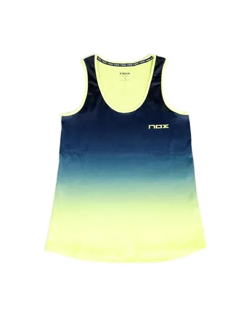 Tank Top Nox Pro Women's Lime Blue | Ofertas de padel