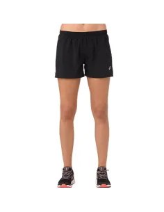 Pantalon Corto Asics Silver 4in Negro Mujer | Ofertas de pádel
